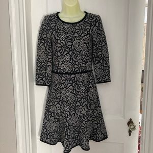 Yoana Baraschi Floral Sweater Dress